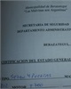01 - Certificación del estado general de la unidad
